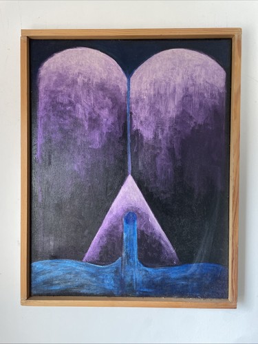 Grande dipinto olio - , tela