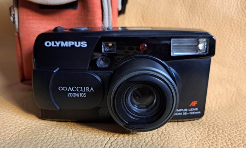 Olympus accura zoom - olympus, 105