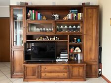 Mobile soggiorno Luciano Zonta in noce massello