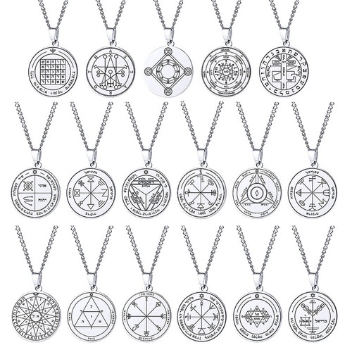 Collana uomo giove saturno - collana,