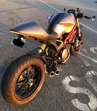 Coprisella unghia monoposto Ducati Monster 696 796 1100 Cafe Race Rear Seat Cowl