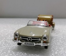 MERCEDES 190 SL con rimorchio - Modellino d'epoca scala 1:43