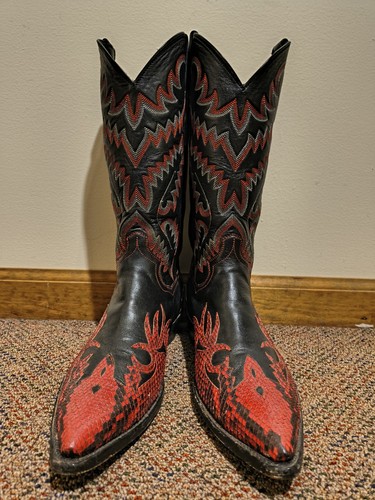 Stivali cowboy vintage 5d - da,