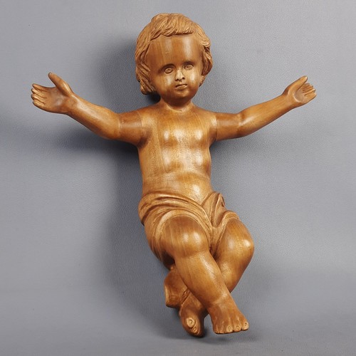 Scultura bambino legno - scultura,