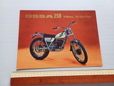 OSSA 250 Mick Andrews Replica 1973 depliant originale spagnolo