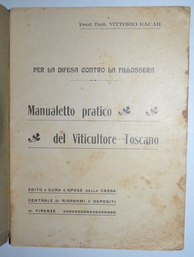 Viticoltura figur 1911 - -,