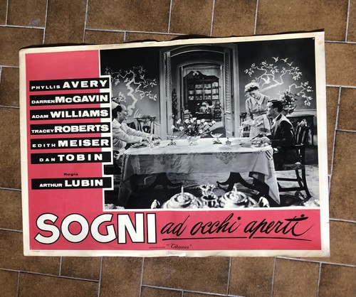 Fotobusta cinema sogni - sogni, ad