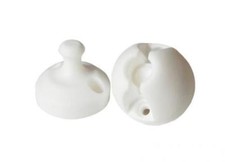 30062.10 Kit Fermaporta tondo bianco camper Laika Porta Gavone Portellone Garage