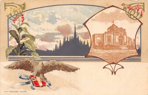 2924 esposizione milano 1906 - esposizione,