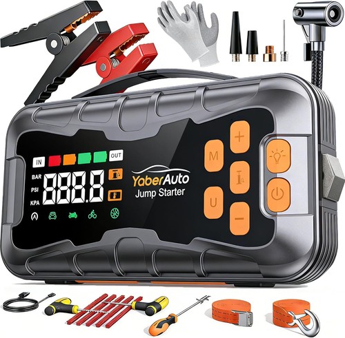 Avviatore batteria auto - batteria,