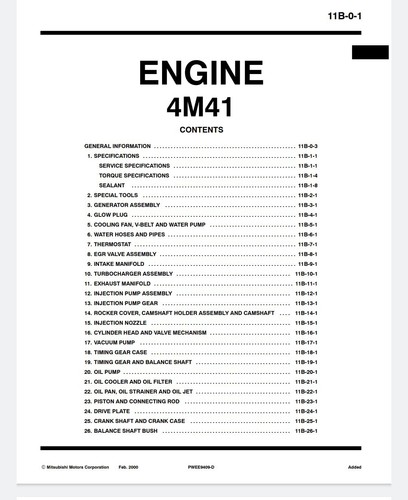 Manuale officina motore - manuale,
