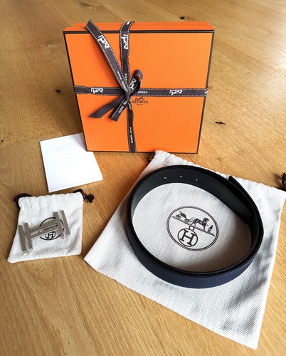 Cintura reversibile hermès - *,
