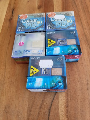 Minidisc sony maxell - sony,