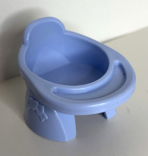 Fisher Price Seggiolone Bambino Little People Viola Chiaro 1996 Arredamento