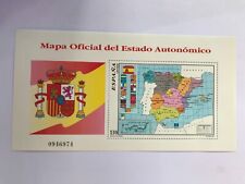 SPAGNA 1996 - Mappa delle Regioni Autonome di Spagna - Foglio 130 Ps - non timbrato **
