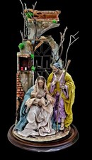 Nativity with glass bell