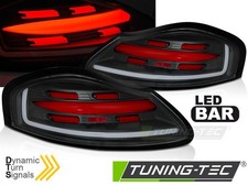 FARI FANALI POSTERIORI A BARRA LED BLACK SEQ per PORSCHE BOXSTER 986 96-0
