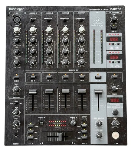 Behringer djx750 mixer - dj, solo