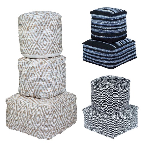 Pouf poggiapiedi moderno