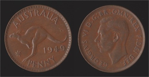Australia penny 1949 - 1,