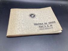 VEIVOLO DA CACCIA FIAT C.R. 30 CATALOGO NOMENCLATORE 1934 