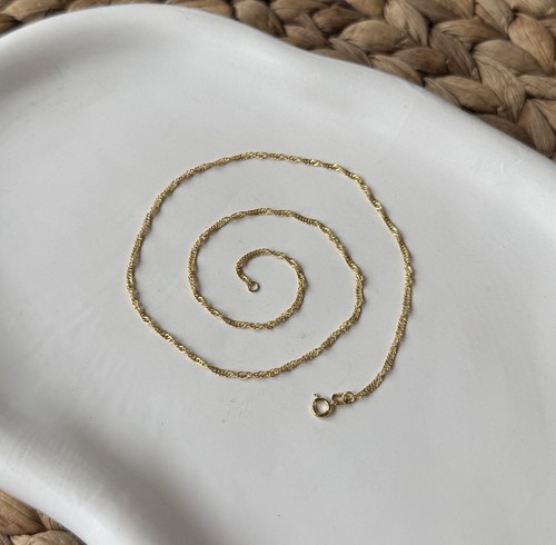 Collana vero oro - oro, 18