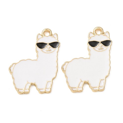 50pz charms smalto alpaca - 50pz,