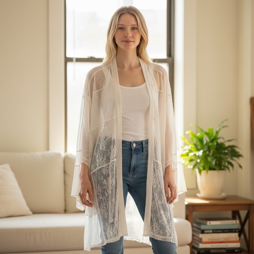 Kimono pizzo victoria - kimono,