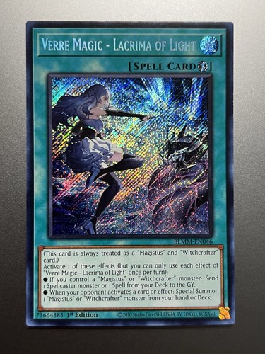 Yugioh verre magic lacrima - magic,