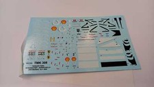 DEC247 Tameo Kits T289 decals per TMK 308 Ferrari F2002 Schumacher Barrichello