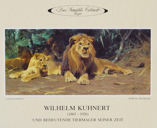 Wilhelm kuhnert africa safari - kuhnert,