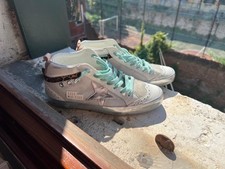 Golden Goose Super-Star Donna Glitter Bordeaux Argento 36-42 Sconto 50%