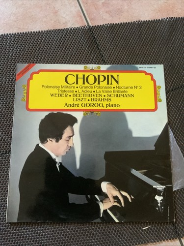 Chopin andré gorog - chopin, piano
