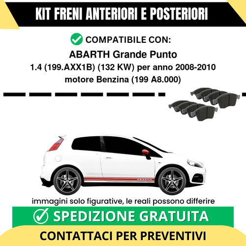 Pastiglie freno ant - pastiglie, +
