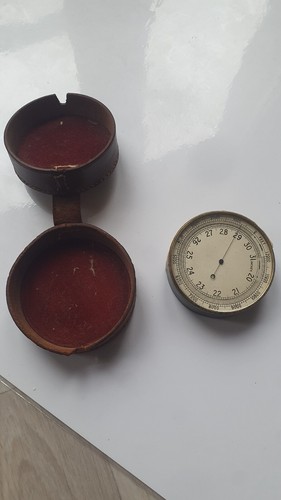 Barometer aneroid pocket mark - pocket,