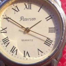 PATERSON MOVIMENTO QUARZO OROLOGIO STATI UNITI L2356   Orologio Vintage