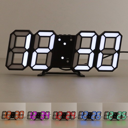 Orologio parete moderno - parete, 3d