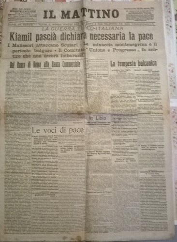 Ww1 agosto 1912 - agosto,