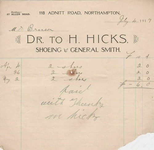 Hicks adnitt rd northampton - hicks,