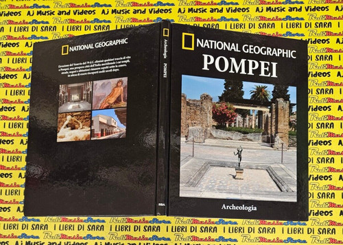 Book libro pompei - pompei, archeologia