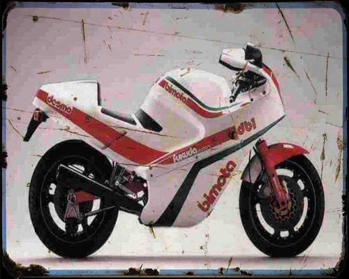 Insegna metallo bimota db1 - insegna,