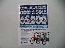 advertising Pubblicità 1984 PIAGGIO CIAO SI BRAVO 50