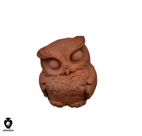 Gufo gufi terracotta - gufo,