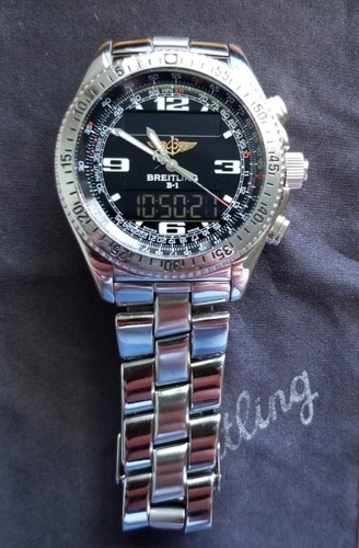 Breitling analog digital - breitling, b-1