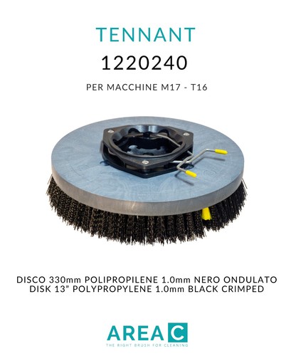 Tennant 1220240 spazzola disco - 1220240,