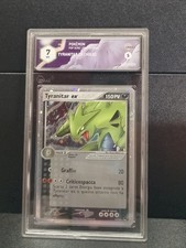 Carta Pokémon Tyranitar ex 17/17 Pop Series 1 2004 Holo Rare ITA GRAAD 7 NM