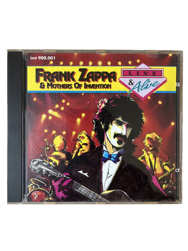 Frank zappa live alive cd - zappa:,