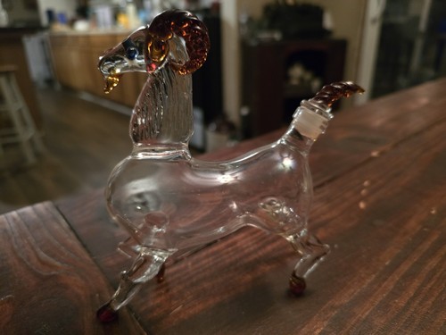 Decanter vetro soffiato a - in,