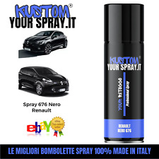 Spray Renault Dacia 676 Nero 400ml !! LUCIDO !!