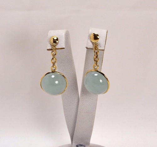 18kt yellow gold earrings with - yellow,